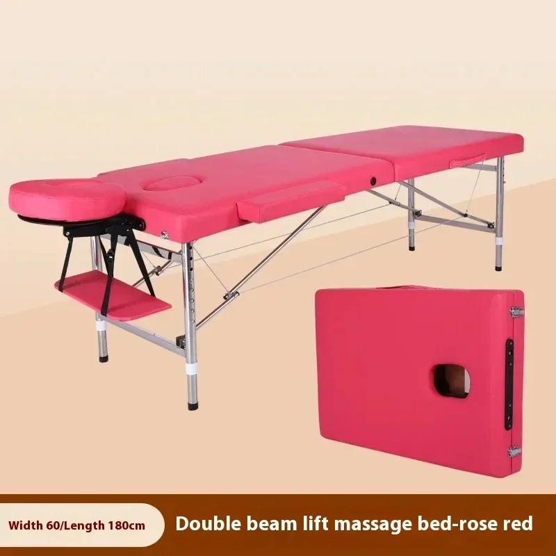 

Portable Massage Bed Pliant Lash Luxury Furniture Beauty Salon Electric Tables Lettino Pieghevole Professional Table YJT 0727