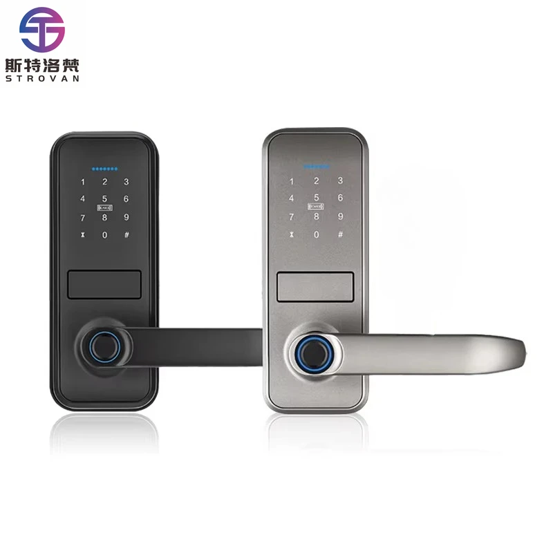 

Aluminum Alloy Password Door Lock Electric Digital Lock Card Fingerprint Smart Door Lock