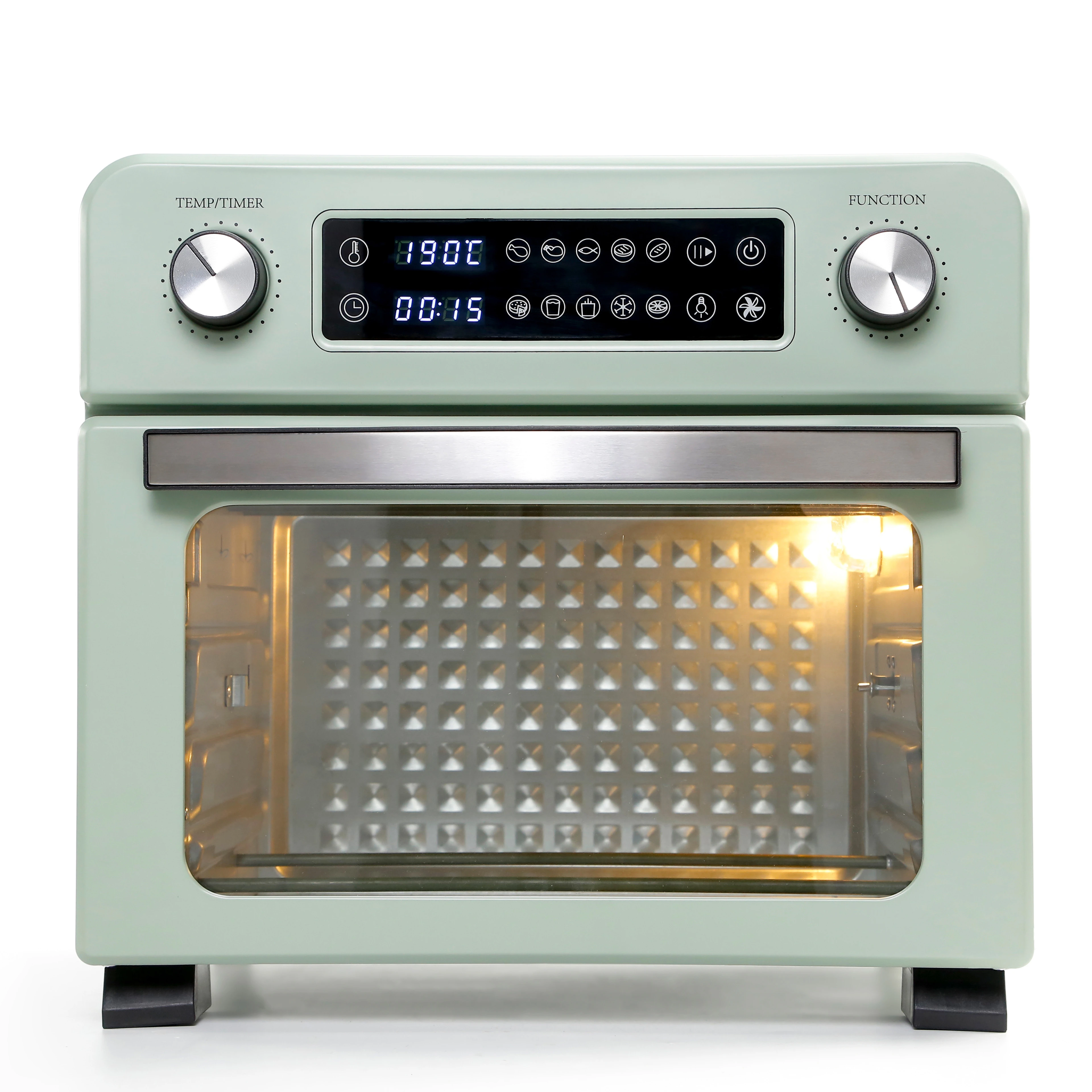 26L Stainless Steel Multi Color Digital Electric Baking Oven With Rotisserie Convection