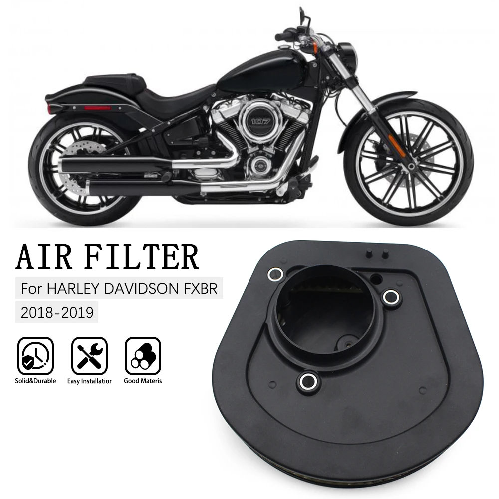 

Motorcycle Air Filter Air Cleaner For HARLEY DAVIDSON FXBR BREAKOUT 2018 2019