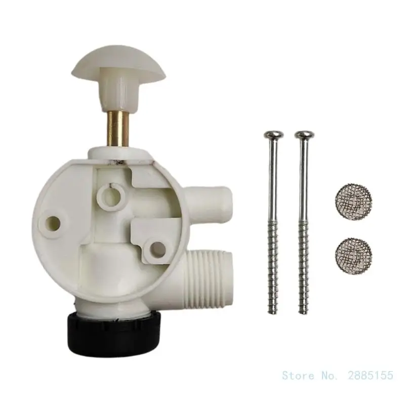 Toilet Flush Valves Assembly 385314349 Campers, Trailer, Boats, & RVs Toilet Repair for Sealand Vacuflush