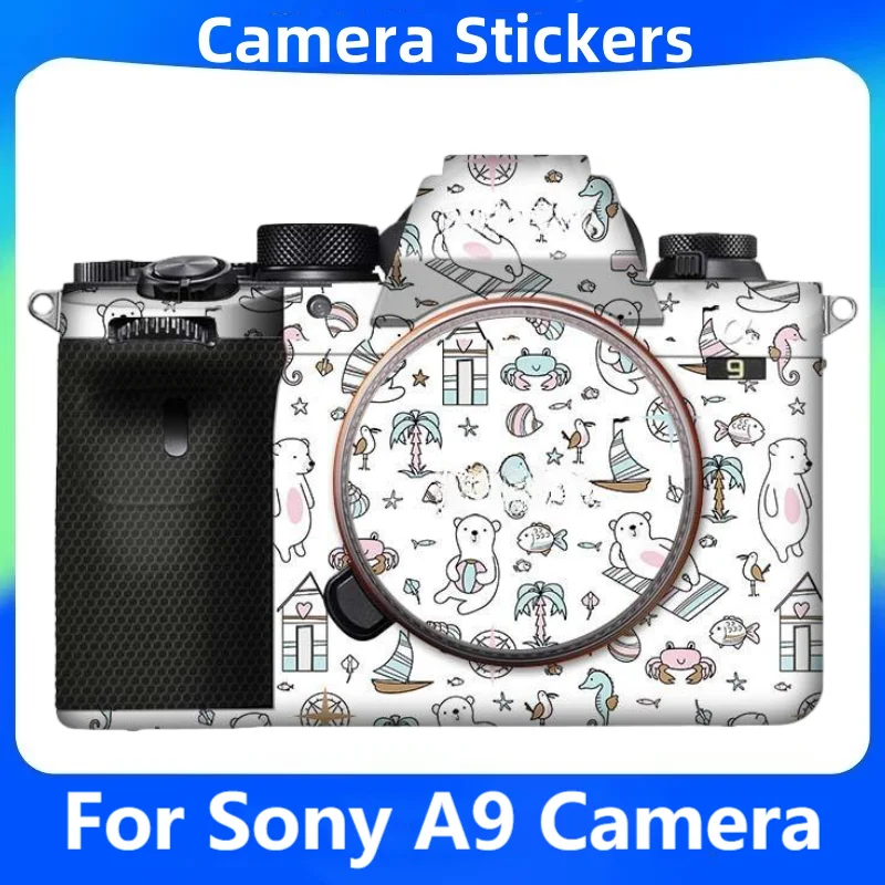 A9 Camera Skin Alpha 9 Premium Decal Skin Protective Film for Sony ILCE-9 Camera Protector Anti-scratch Cover Film Sticker