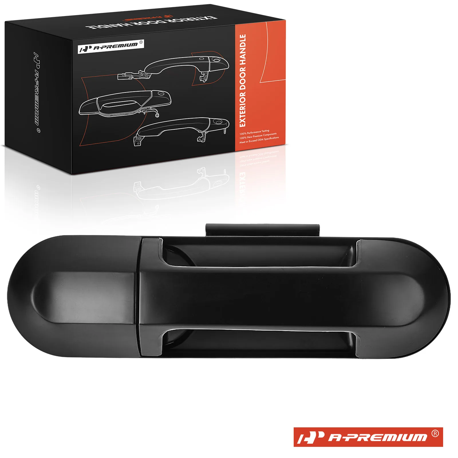 A-Premium Front Passenger Side Exterior Door Handle for Ford Explorer 2002-2010 Lincoln Aviator 2003-2005 Mercury Mountaineer