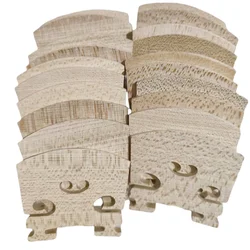 100pcs ponte per violino in legno d'acero 4/4 3/4 1/2 1/4 1/8, parti di accessori per violino