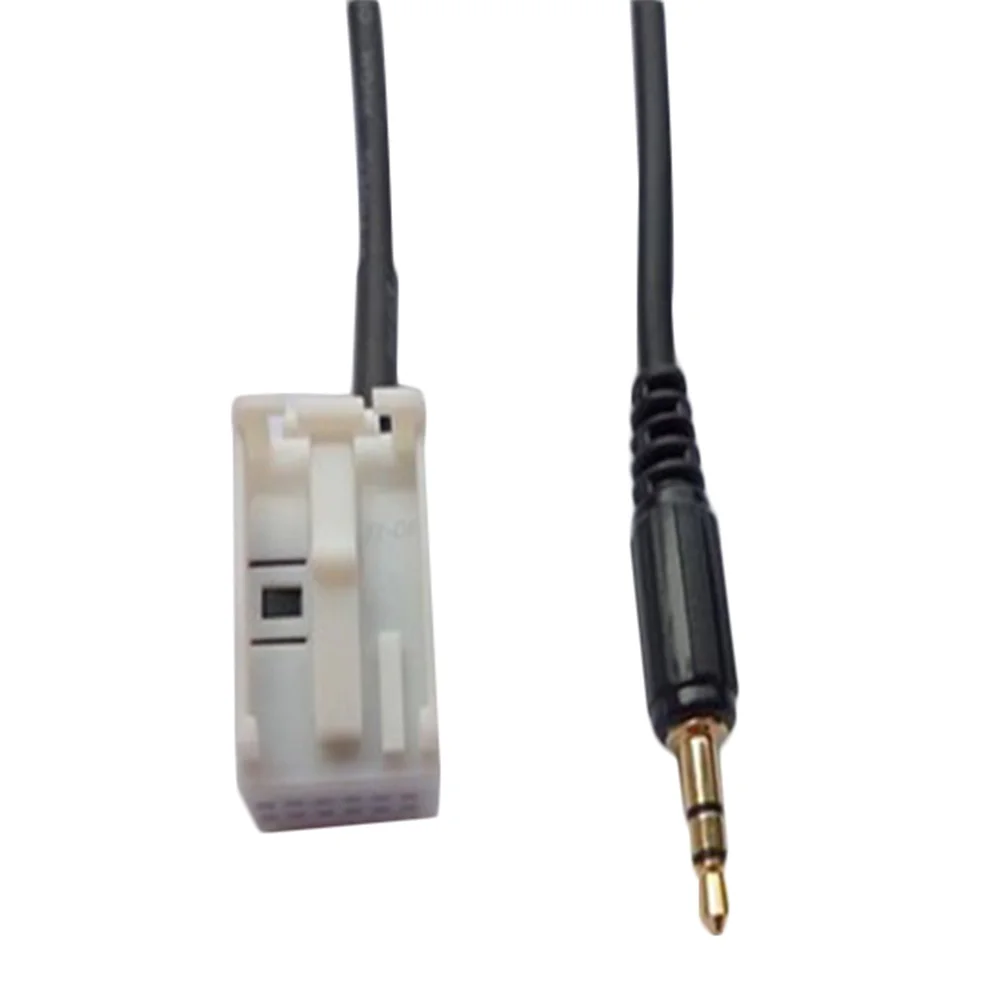 CD Changer 3.5MM Audio Aux Cable For Peugeot 307 308 Citroen C4 RD4 12Pin Car Styling Parts