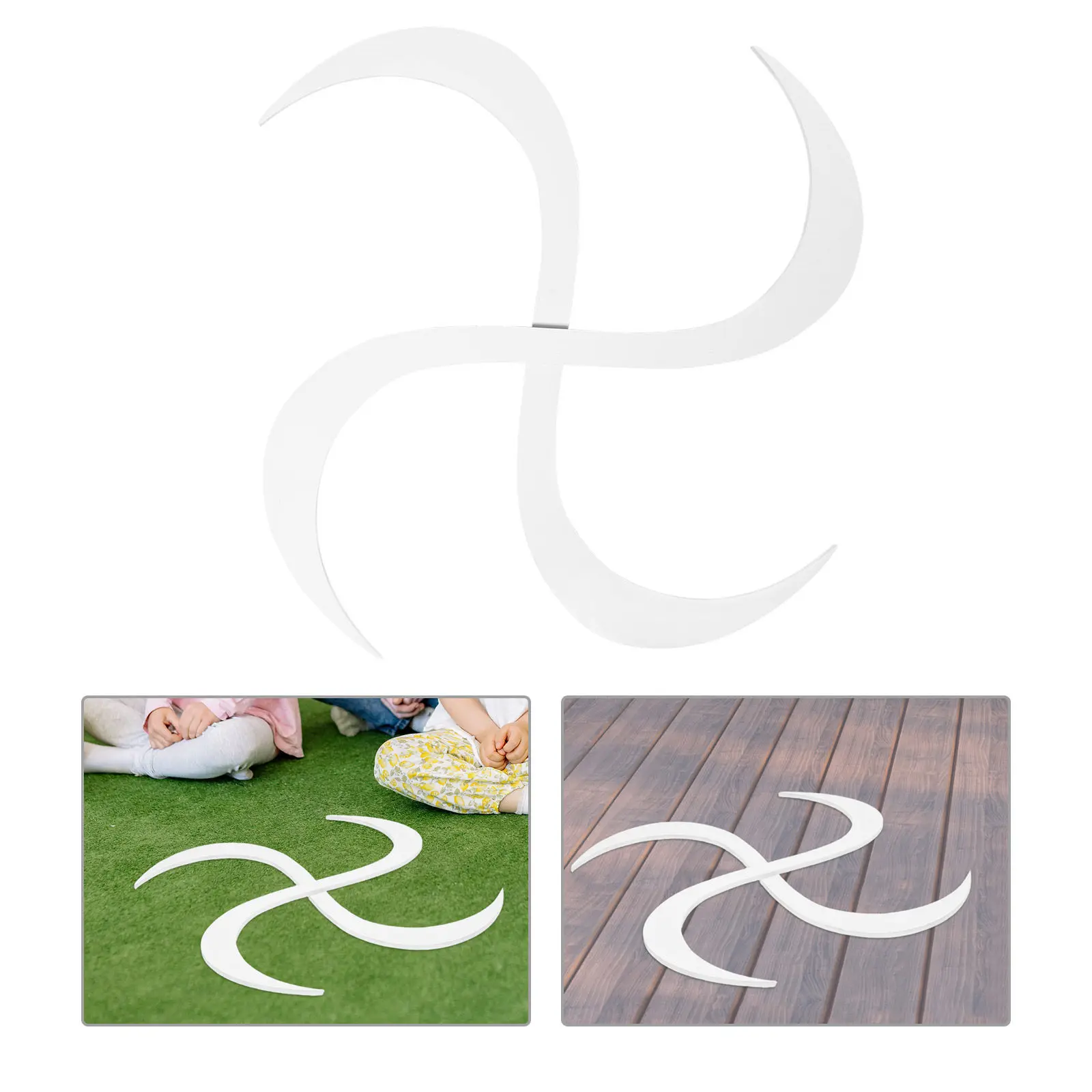 

Набор из 2 легких колец для жонглирования с эффектом оптической иллюзии для активного отдыха на природе, тренировок на ловкость и игр в дворе