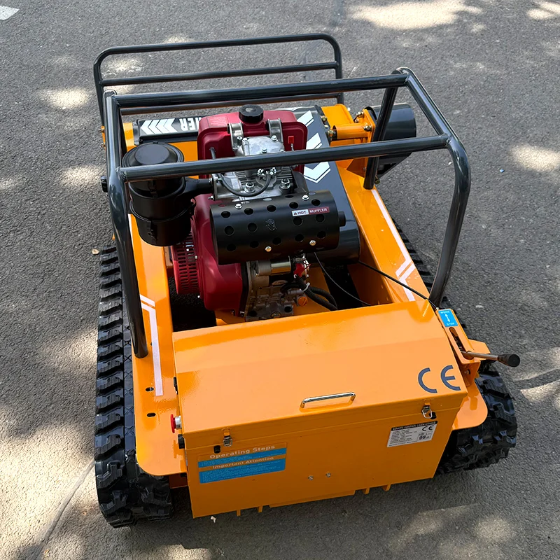Cortador de grama sem fio com trilho zero personalizado 800 1000mm cortador de grama industrial com sua própria função de movimento