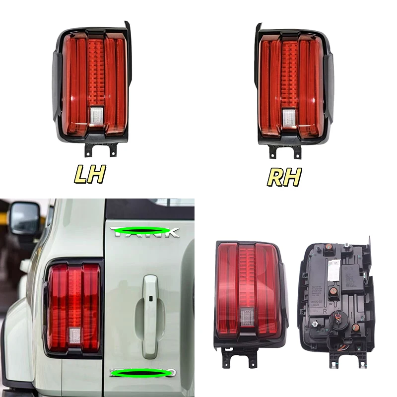 

Для GWM Tank 300 задний фонарь OE 4133107XKM01B 4133106XKM01B Замена заднего фонаря в сборе
