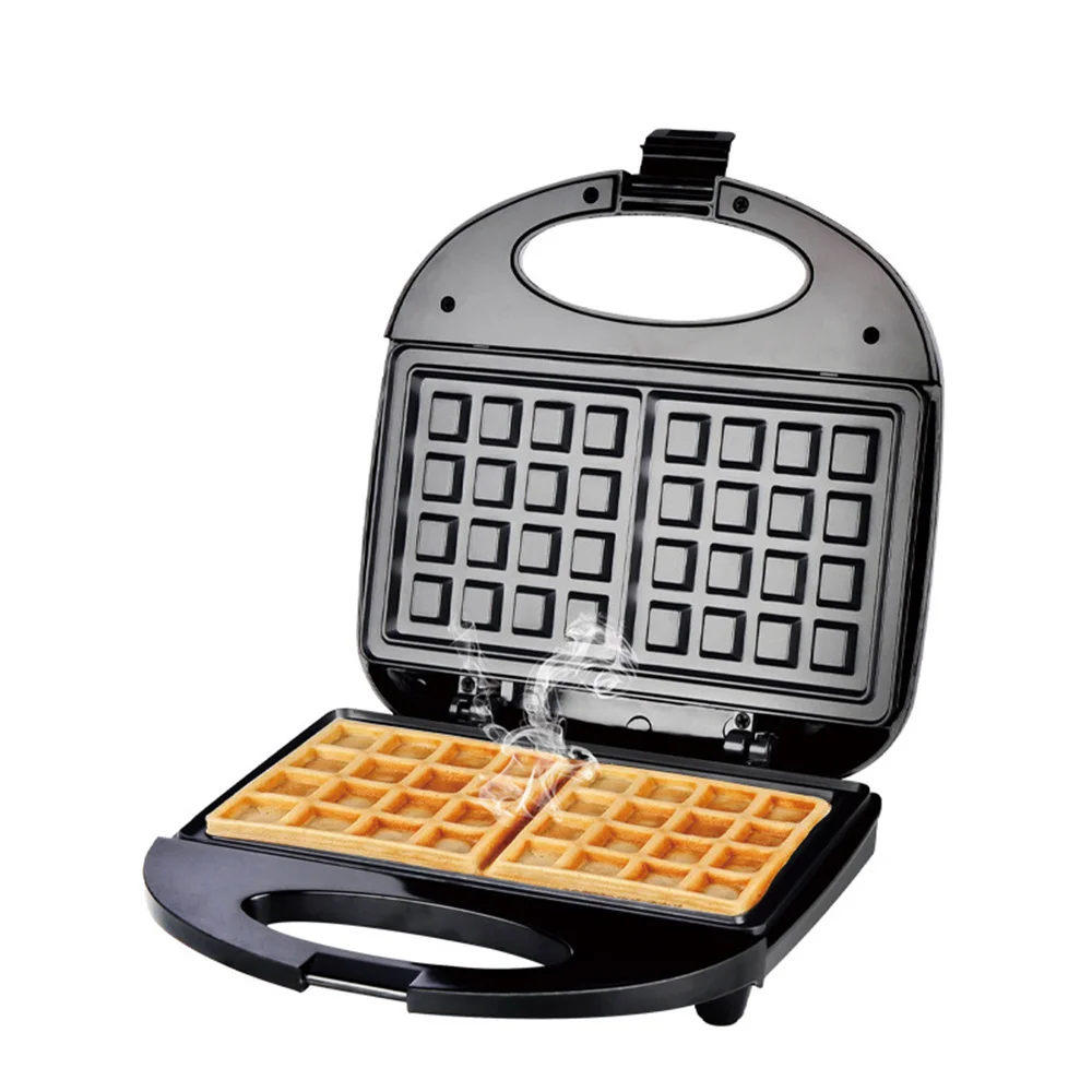 

Multi Functional Sandwich and Waffle Makers 2 Slices Electric Easily Cleaned Household Non-stick Surface Breakfast Toaster