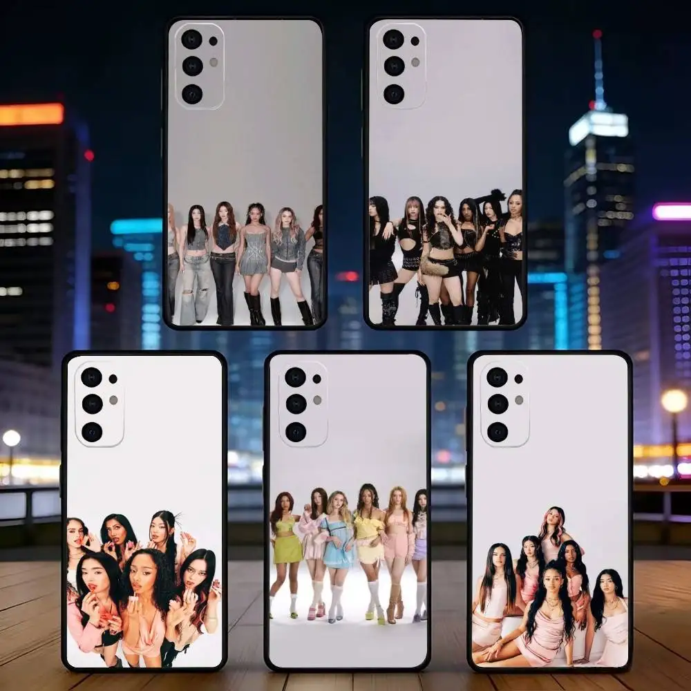 

Hot Music K-KATSEYE Phone Case Black Silicone Soft For Samsung S25,S24,S21,S22,S23,S30,Ultra,S20,Plus,Fe,Lite
