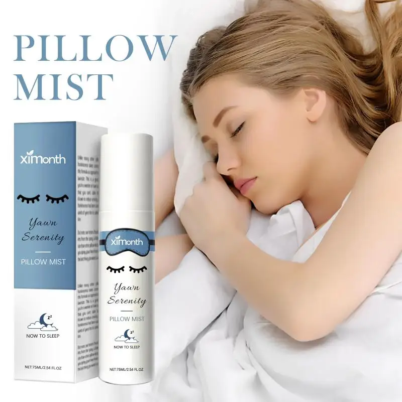 Lavender Sleeping Spray for Relieve Stress Relax Body and Mind Improve Sleep Quality Reduce Anxiety Insomnia Body Soothing Spray