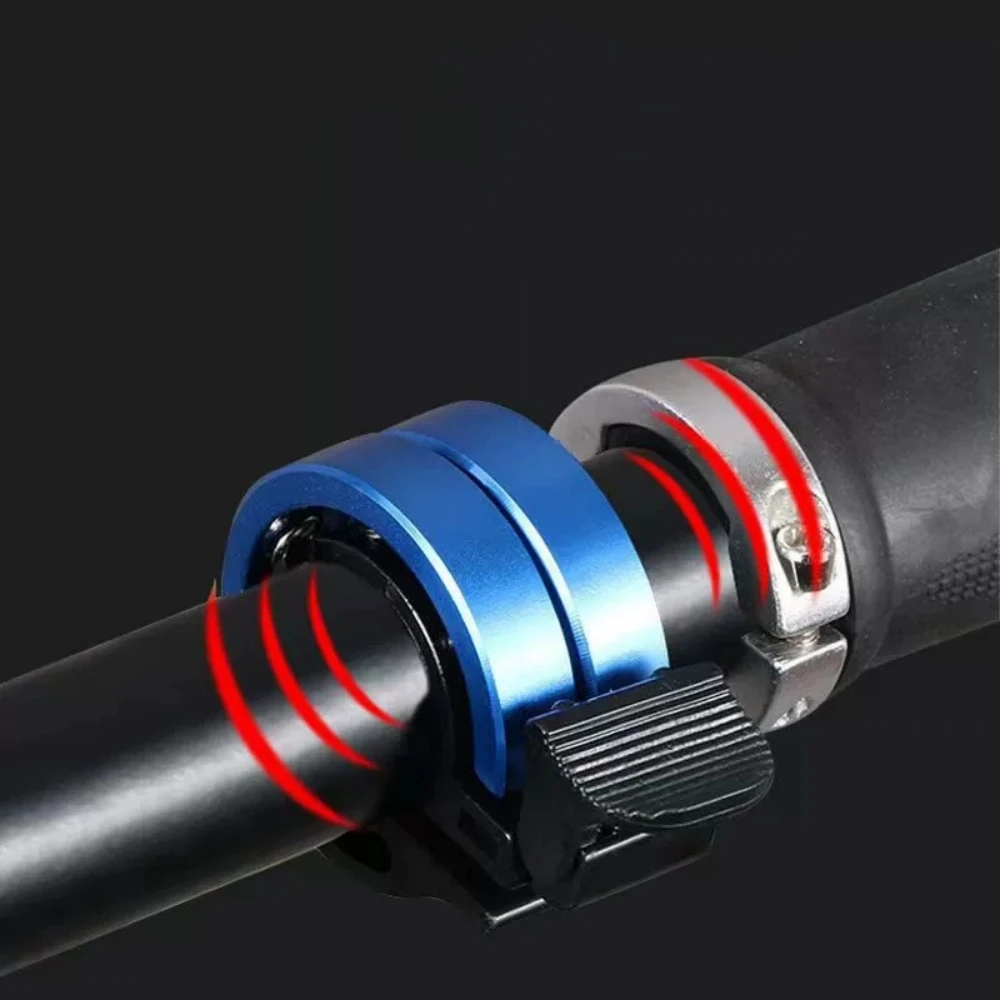 Bicycle Bell Aluminium Alloy MTB Bike Horn Bike Ring Sound Alarm for Safety Cycling Handlebar Bicycle Call Bike Accessories Hot