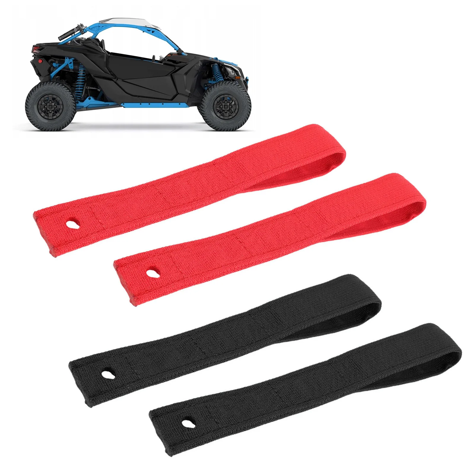 

UTV Door Handle Pull Strap Belt Oxford Cloth Add Protection Style Replacement for Maverick X3 X3 MAX All Models 2017-2025