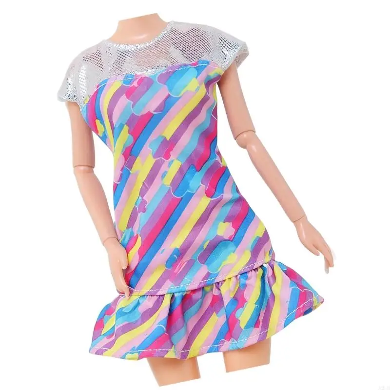 30 Film Stile Prinzessin Kleid Mode Kleidung Für Kinder Rolle Spielen Spiel Und Kreative Spaß Aktivität A2UB – Detail 10