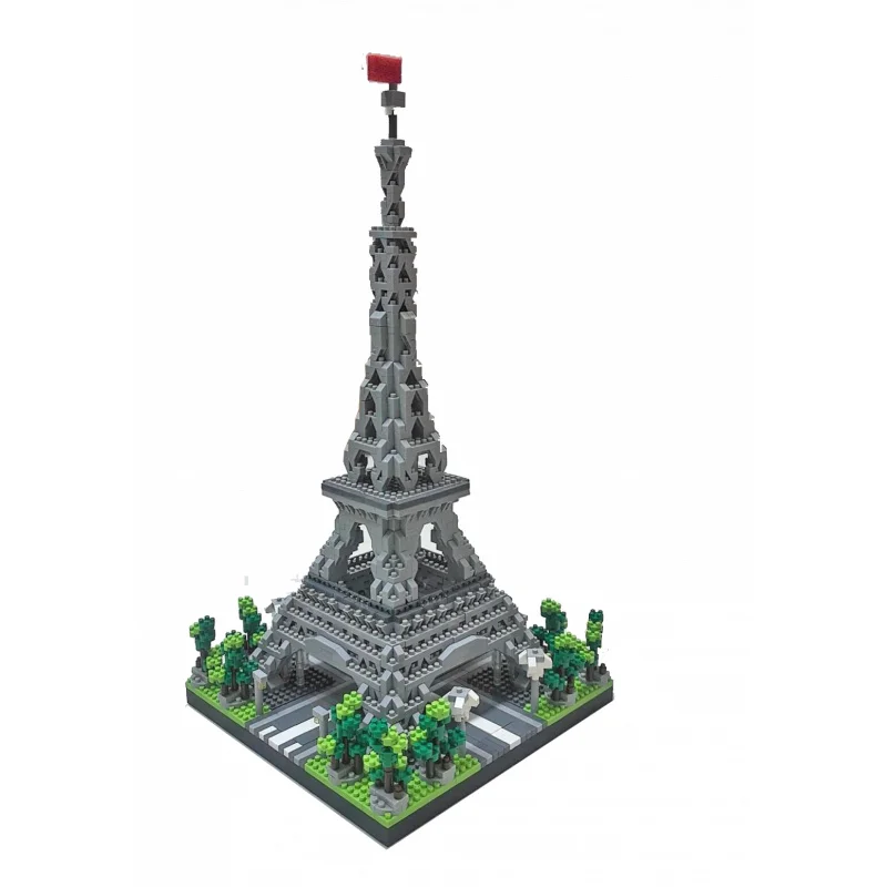 Escolha de 2 tamanhos Paris Torre Eiffel Micro Mini Blocos de Construção Brinquedo Orgulho da França Decoração Colecionável e Presente-Diverso