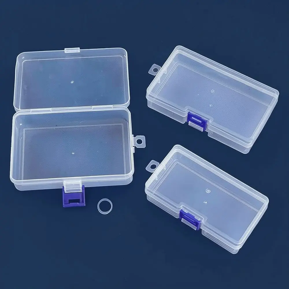 Compact Hanging Storage Box PP Organizer Container For Daily Gadgets Jewelry Cards Small Part Components