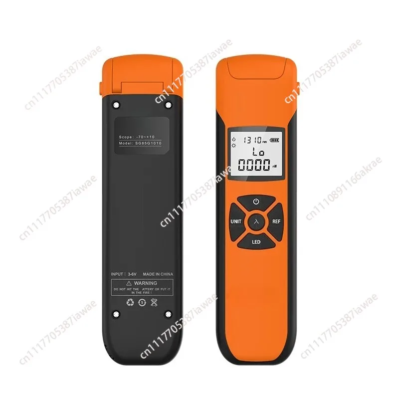 High Precision Optical Fiber Detector Mini Optical Power Meter Red Light All-in-One Optical Fiber Receiver