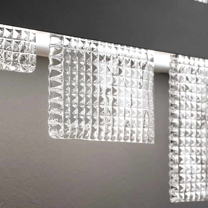 

Ribbon Chandelier Soft Decoration Art Restaurant Light Ambience Strip Lighting