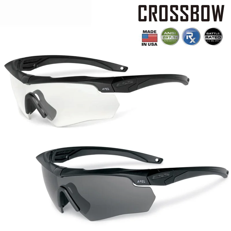 Ess Tactical Goggles, Explosion-Proof Goggles, Myopia Goggles, Modular Accessories