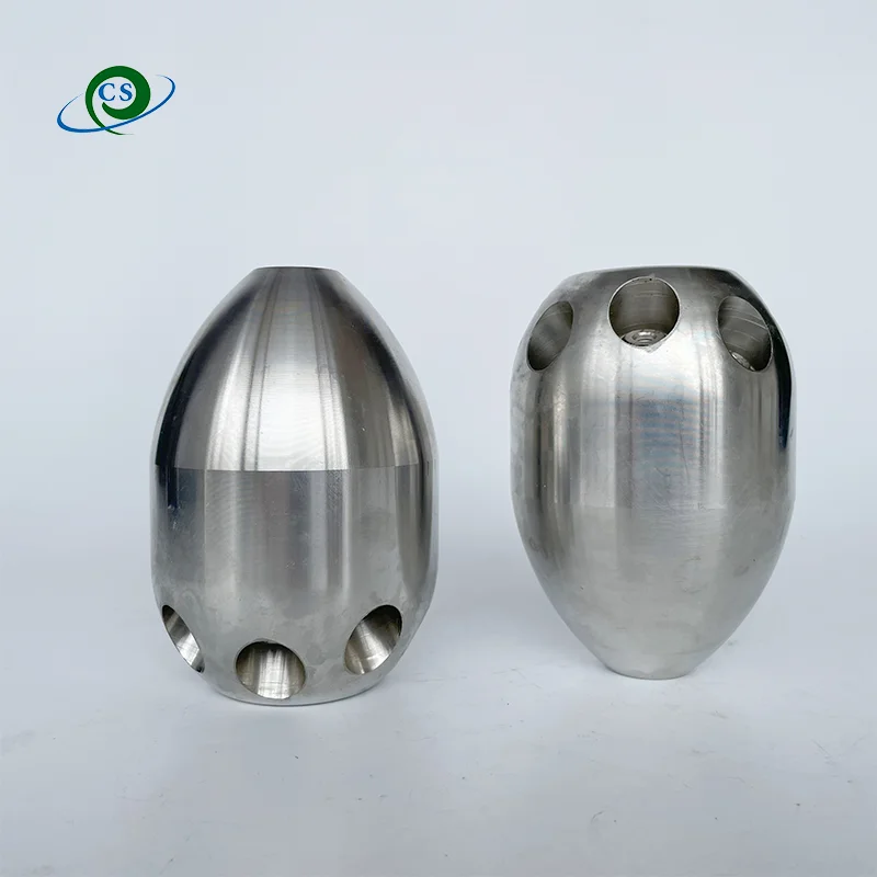 1.5kgIndustrial High-Pressure Water Gun Nozzle Front 1 Back 8 holes 1