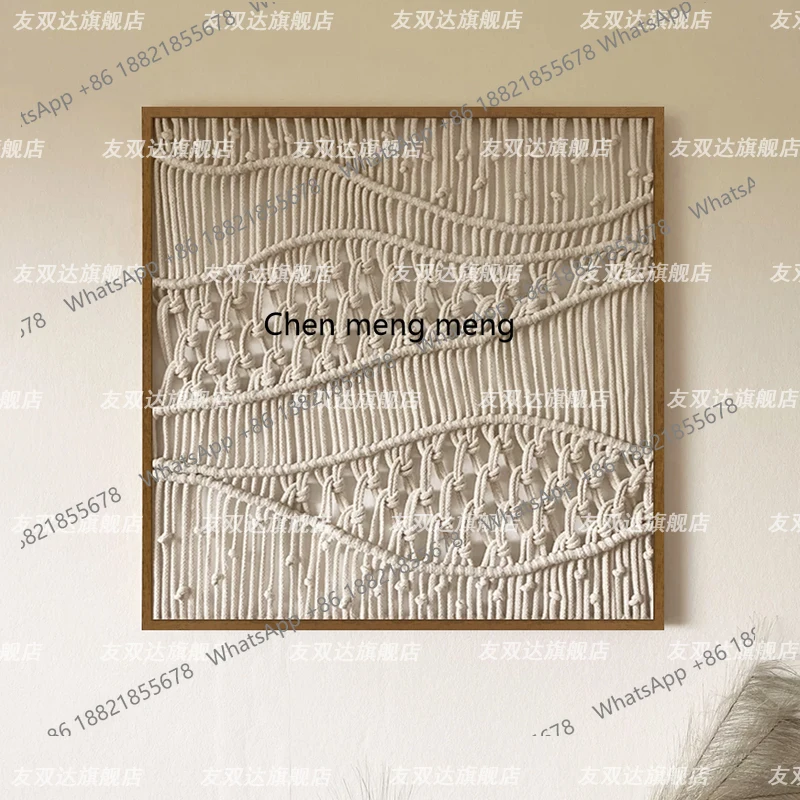 لوحة زخرفية للرياح الرملي من وابي، لوحة معلقة على الحائط مصنوعة يدويًا ثلاثية الأبعاد لخلفية غرفة المعيشة