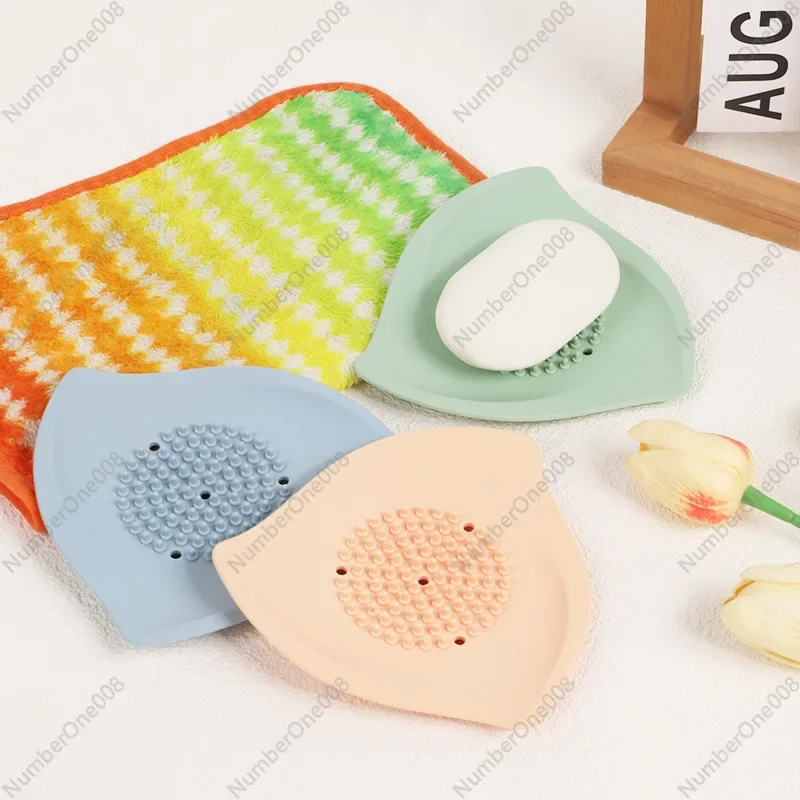 

Силиконовая полка для мыла Силиконовая коробка Держатель для мыла Сливная полка для хранения оптом