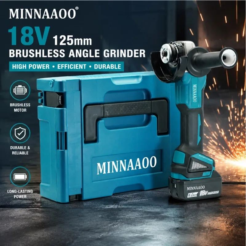 MINNAAOO For makita 18V 6.0Ah Battery Pack Lithium Ion Rechargeable Battery For Cordless Power Tools High Performance
