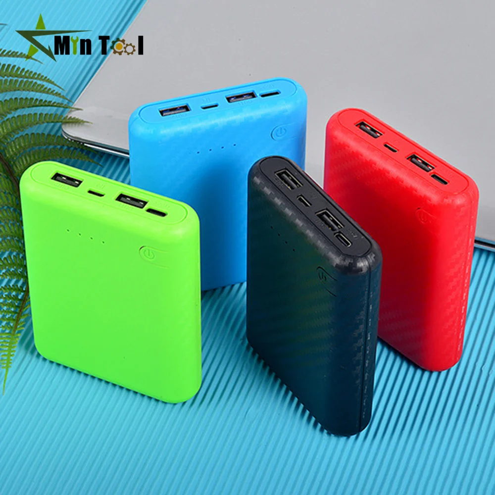 18650 Batterij Box Case Diy Power Bank Oplader Shell Oplaadcase Mini Soldeerloze Voeding