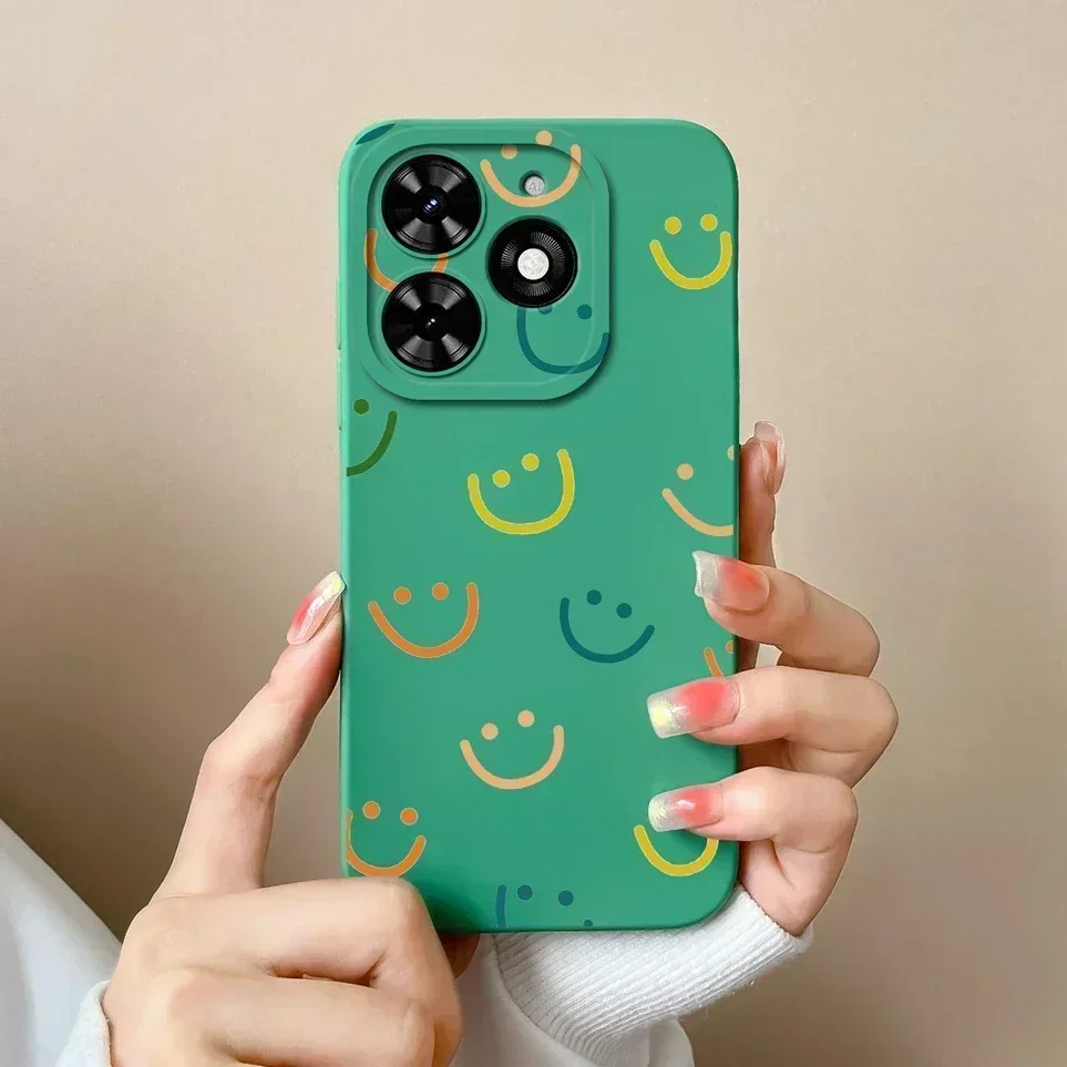 Coque For Tecno Spark Go 2024 Cartoon Space Astronaut Soft Silicone Back Cover Protective Funda For TecnoSpark Go2024 Phone Case