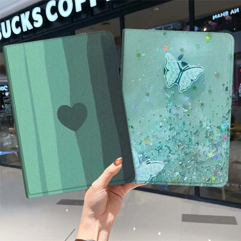 

Sparkling Butterfly Love Heart For Samsung Galaxy Tab A7 A A8 A9 A11 S6 S11 10.1 10.4 10.5 Inch Lite PLus Soft Tablet Case Gift