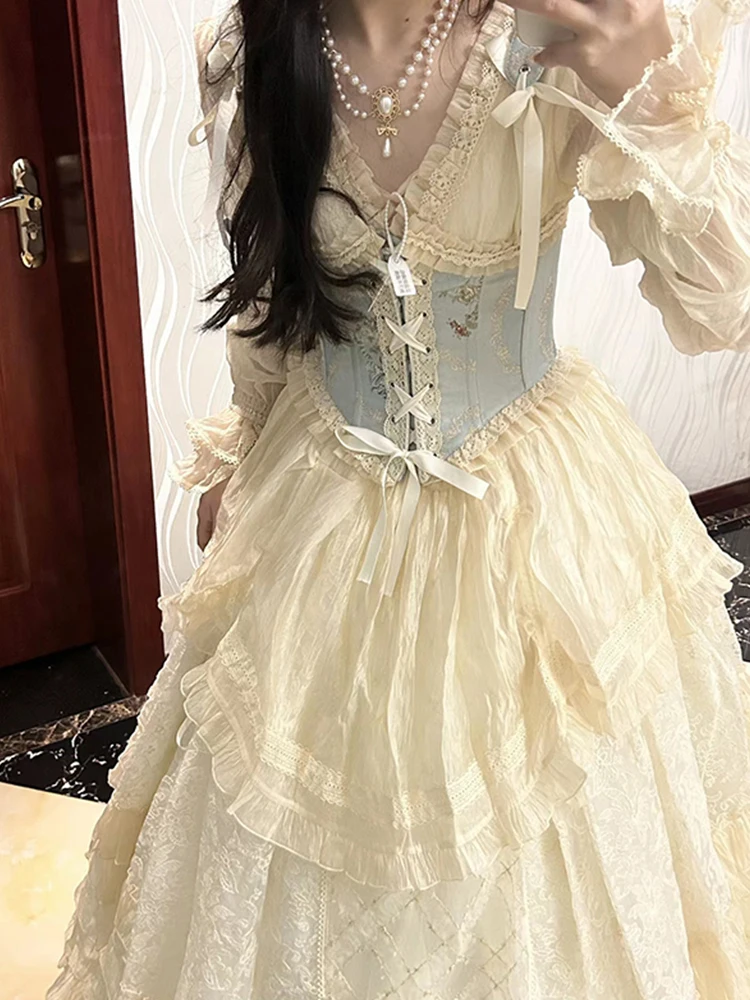 Generate Color Lolita Heavy Industry Style Fairy Dress Gothic Suit