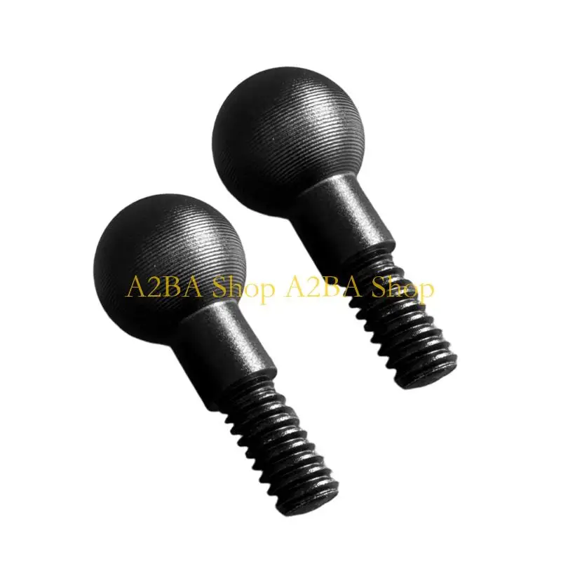 A2BA 2Pcs Sturdy Ball Head to 1/4inch Converter Aluminum Design for Reliable Equipment Attachment in Photography
