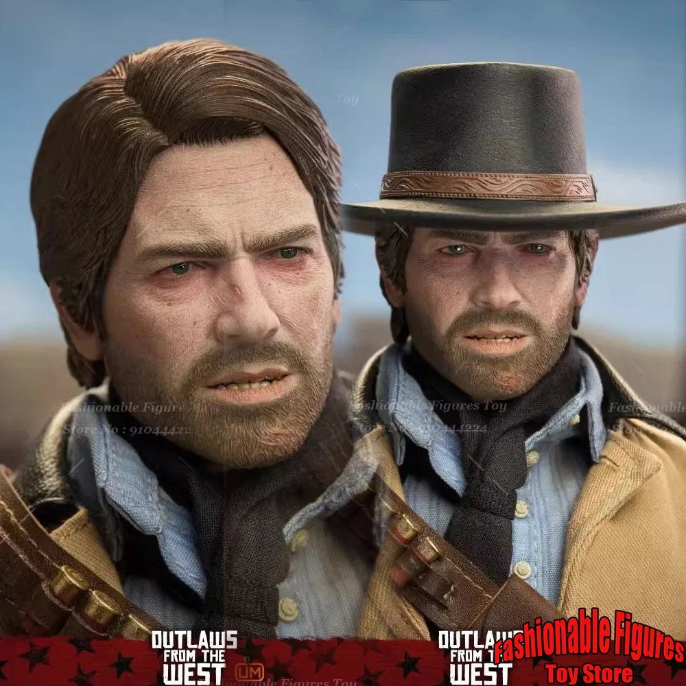 

LimToys LGH002 1/6 Модель головы солдата Артура, классическая голова ковбоя в стиле вестерн, подходит для 12-дюймовых фигурок