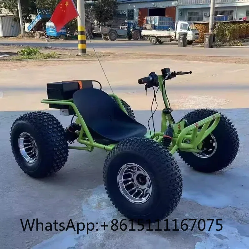 Outdoor Sports Equipment 4WD Powered Off-road Go Kart Full Function Four Wheel Off-road Kart Vehicle
