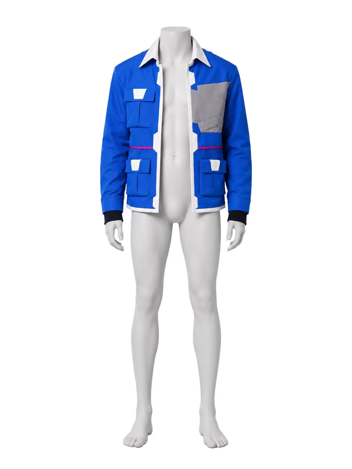 Cyberpunk Edgerunners Season 2 Talia Yang D Netrunner Cosplay Jumpsuit & Cargo Jacket, Unisex Anime Cos Outfit for Halloween Cos - view 6