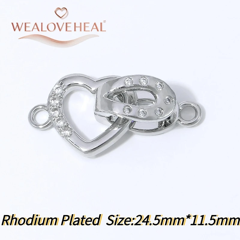 18K vergoldeter Messing-Blumenperlen-Verbinder, Mikro-Pavé-Zirkonia für DIY-Armband- und Halsketten-Schmuckherstellung. – Detail 22