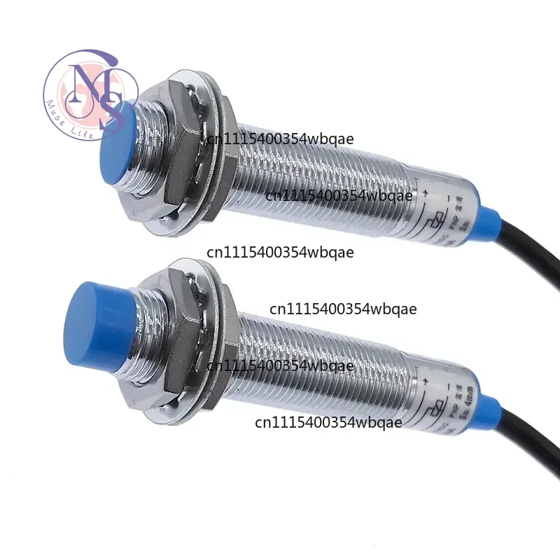 ZOCI-10Pcs LJ12A3-4 Inductive Proximity Sensor, BX BY AY CY AX NPN PNP NO NC DC5~36V 4mm Detection