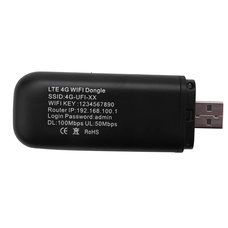 Módem USB con ranura para tarjeta SIM para coche, enrutador Wifi 4G, de 150Mbps Dongle USB, punto de acceso inalámbrico de bolsillo, 2X