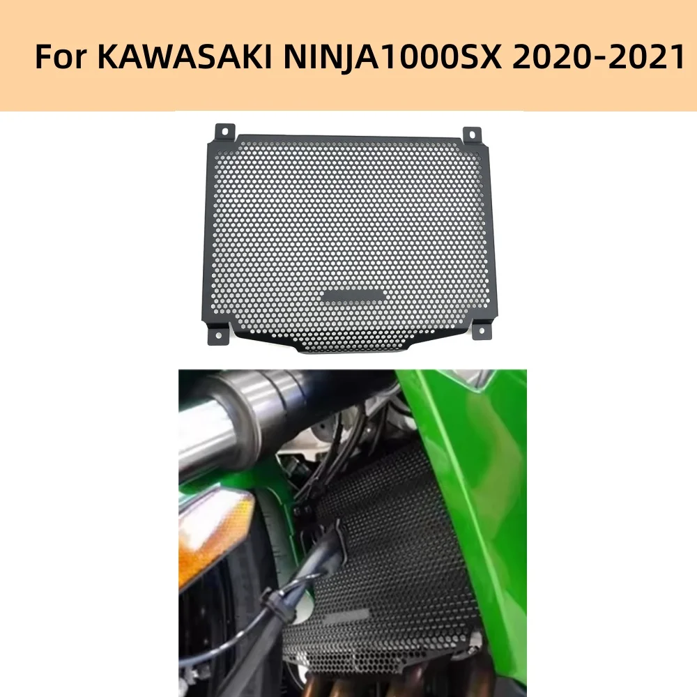 

1000SX Exquisite Radiator Guard Protector Grille Grill Cover Accessories For KAWASAKI NINJA1000SX 2020-2021 NINJA1000SX 1000SX