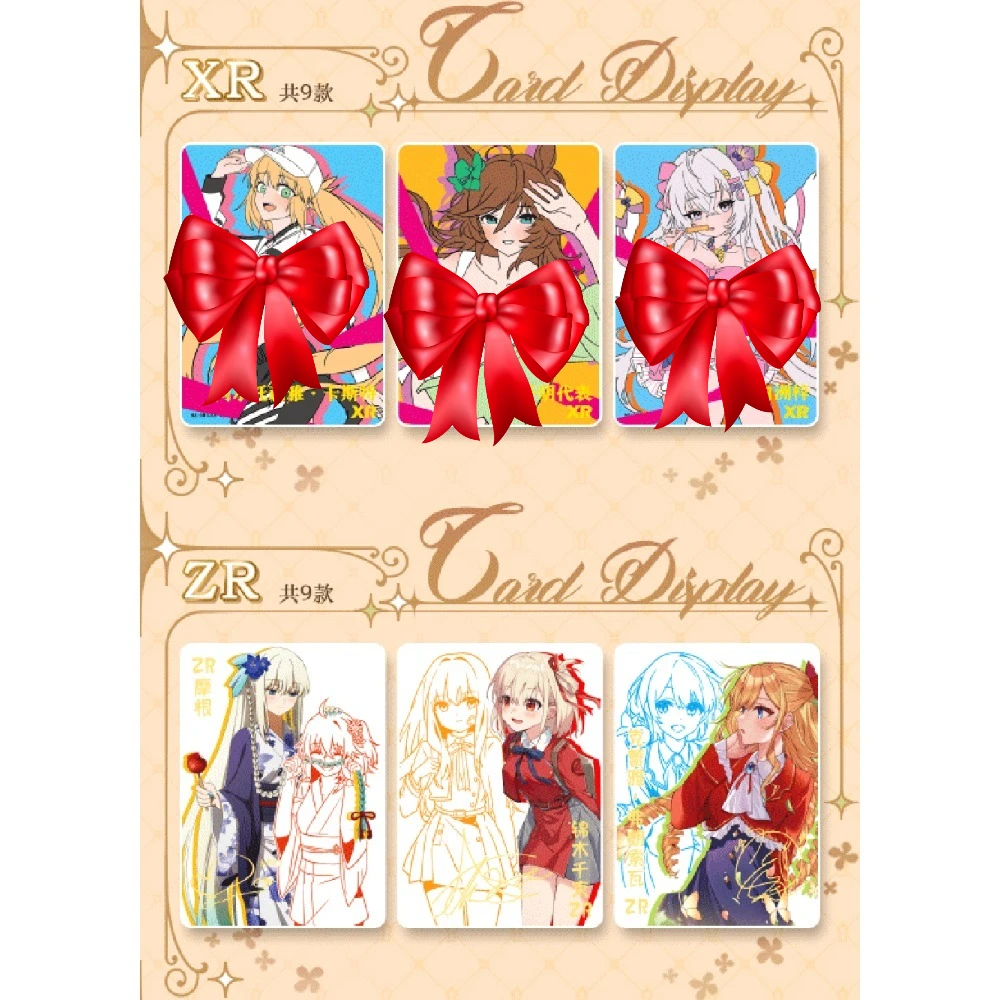 Goddess Story Collection Card Booster Box อะนิเมะเกมเยาวชนสีสันสดใสงานอดิเรกหายากการ์ดเด็กของขวัญวันเกิด