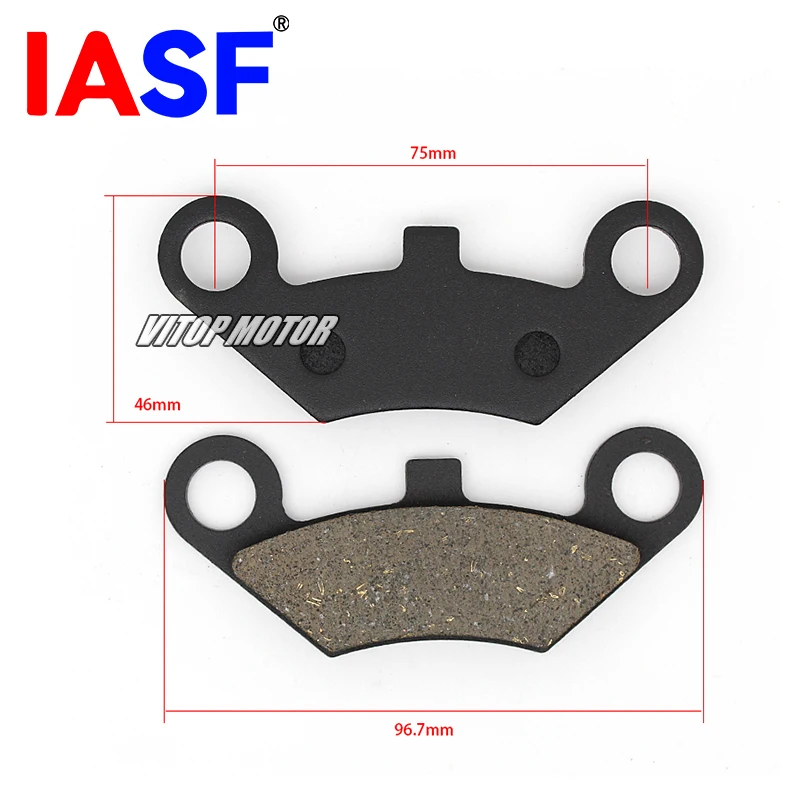 For CFMOTO CF500 CF600 X5 X6 X8 ATV UTV Buggy 4x4 Quad Bike 6 Pair 12Pcs Front Brake Pads