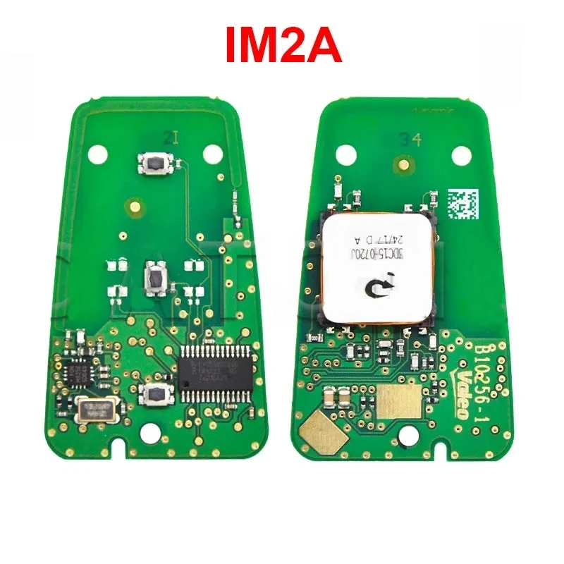 KEYECU IM2A / IM3A dla Peugeot 308 3008 508 5008 2010 - 2019 2020 klucz zdalny 4A CHIP 433.92MHz inteligentny bez przycisków Fob 98123974ZD