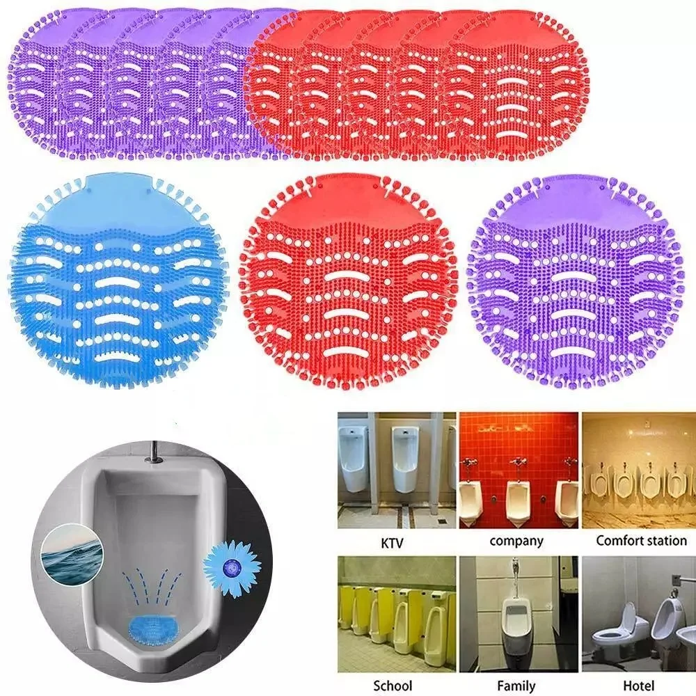 Urinal Screen Deodorizer Antisplash Odor Neutralizers Longlasting Fragrances Deodorant Urine Pool Filtrating Screen Pad