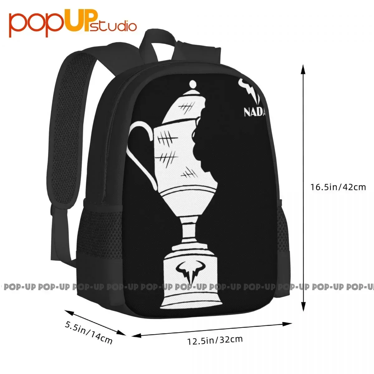 Rafael Nadal Rafa 20 Grand Slam Celebration Trophy Limited Backpack Large Capacity Vintage Clothes Backpacks