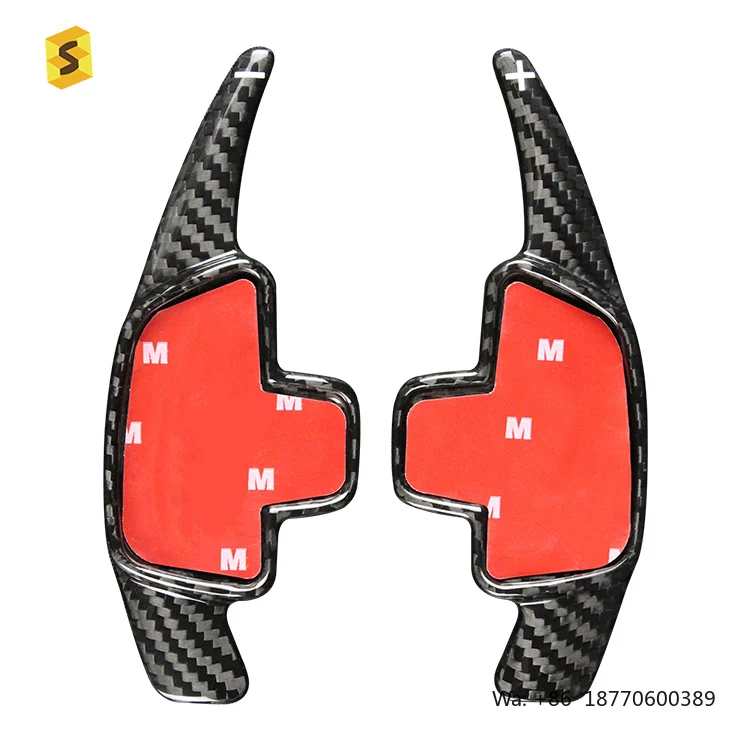 Luxury Carbon Fiber Paddle Shifter for Mercedes C180L C260L GLE CLA E300 E200 C200L S Class 2015-2016 Car Interior Modification
