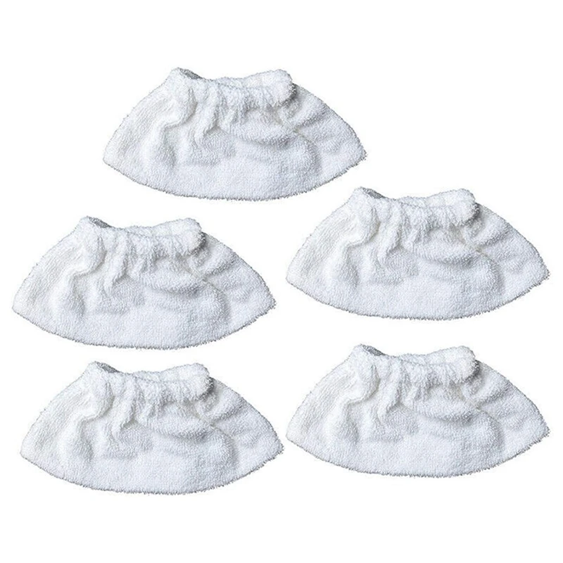 5 Pcs Steam Brush Iron Vacuum Cleaner Parts Floor Cleaning Cloth For KARCHER SC2 SC3 Steam Cleaner Accessory