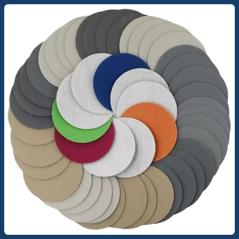 ورق صنفرة مائي على شكل قرص متدفق، خرز بوذي جاف ورطب وتلميع دقيق اليشم 400-10000 شبكة