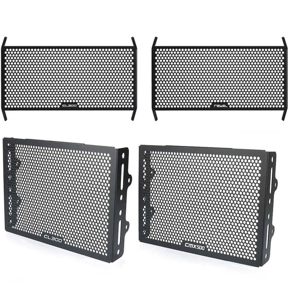 FOR HONDA CMX 300 500 Rebel CMX300 CMX500 2017 - 2021 Radiator Guard Grille Cover Protector Cooler CL500/CL300 2023-2024 2025
