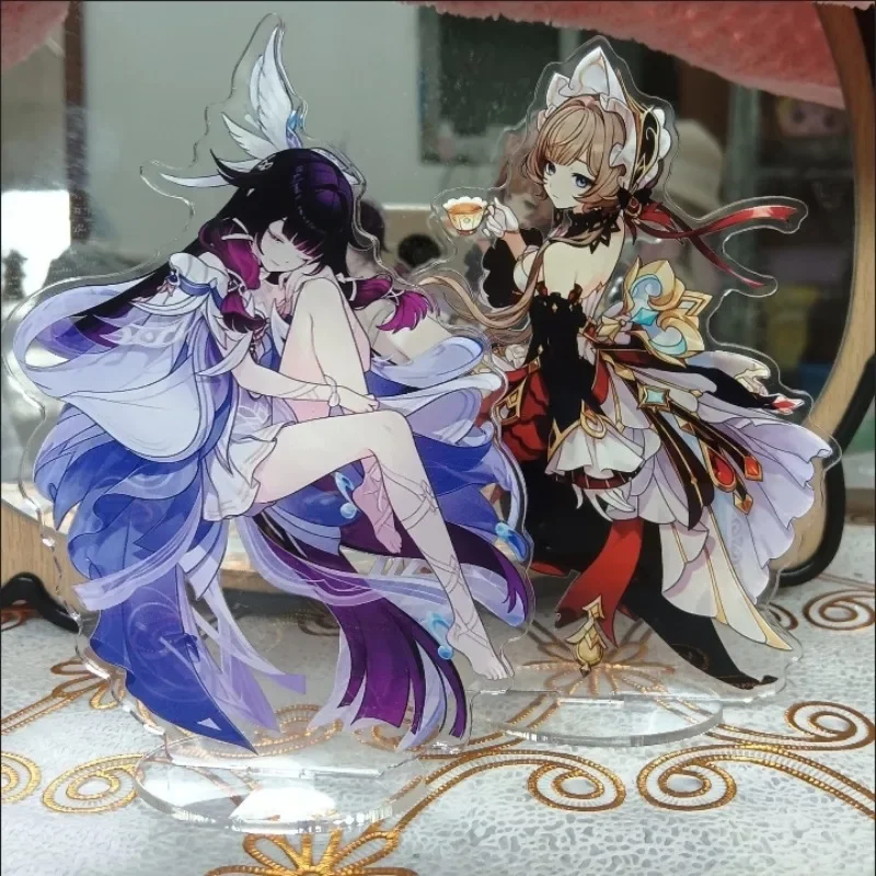 Columbina Sandrone Acrylic Stand Genshin Impact Fatui Executive Art Anime Desktop Tabletop Ornament Anime Cosplay Merchandise
