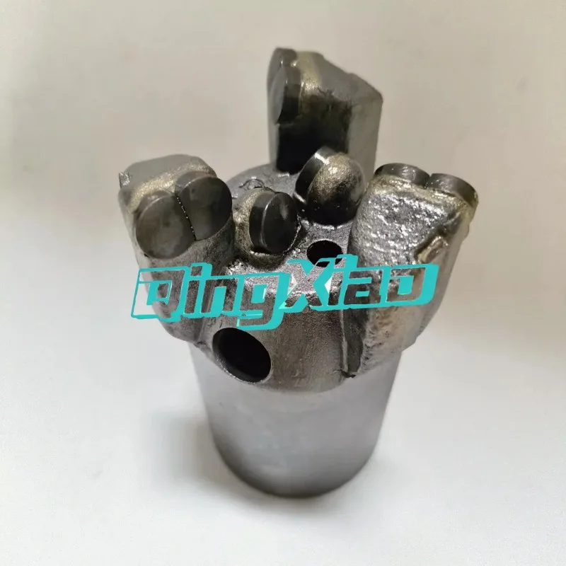 75 94 High-Pressure Jet Three-Wing Concave Non-Coring Drill Bit  Diamond Composite Sheet Integrated Forming Drill Bit